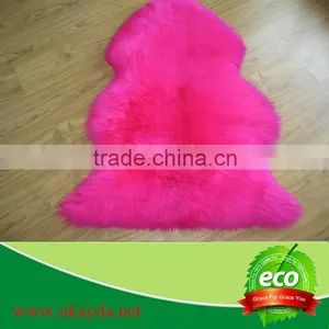 Single Pelt Long Hair Sheepskin Rug thumbnail-1