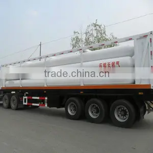 ISO Standard 25Mpa 6960Nm3 Semi Trailer With 3 Axle thumbnail-1