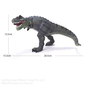 OEM/ODM Original Design Soft Vinyl Dinosaur Animal Figure Toys Tyrannosaurus T-Rex Dinosaur Educational Tool thumbnail-5