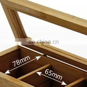 China Supplier Bamboo Tea Gift Box Packaging Accept Oem Odm Order thumbnail-5