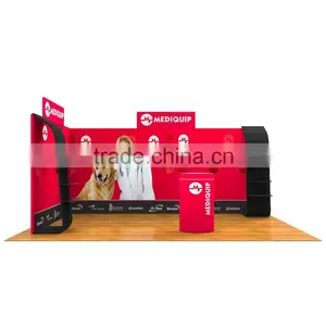 Wholesale in China Portable Promotion Advertising Exhibition Booth Display Stand Folding Expo Wall thumbnail-3