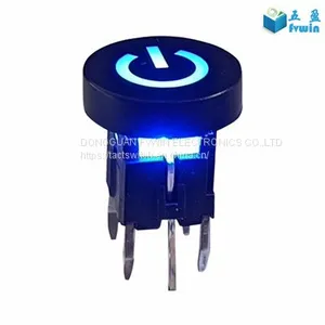 No Latch Illuminated Tactile LED Pushbutton Switches thumbnail-1