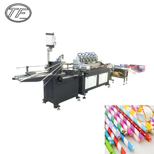 Paper Straw Single Packing Machine In Stock High Speed Individual Plastic Straw Packaging Machine thumbnail-1