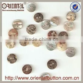 Wholesale 100% Natural Matertial Agoya Shell Troca Shell River Shell Real Shell Button for Garment thumbnail-1