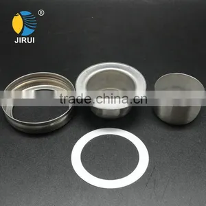 2016 Factory New Designed Silver Cocktail Shaker 70mm Stainless Steel Lid for Mason Jar thumbnail-4