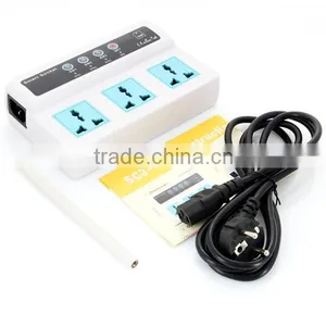 2200W Universal Smart Home Extension Socket Support ONE SIM Remote Controlled THREE GSM Power Sockets Simultaneously thumbnail-6