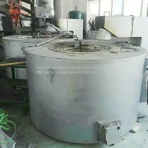 The Manufacturer Directly Supplies ， 5T Small Gas Crucible Furnace and Waste Aluminum Melting Furnace thumbnail-2