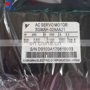 Original Japan AC Servo Motor 200W Yaskawa SGMAH-02AAA21 SGMAH-02AAA61D-OY SGMAH-02AAAHB61 SGMAH-02AAF41 thumbnail-5