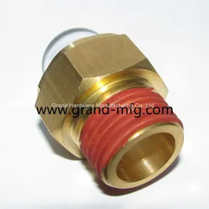 NPT Thread 1/2 Inch Brass Domed Oil Level Sight Glass Window for Radiators thumbnail-3