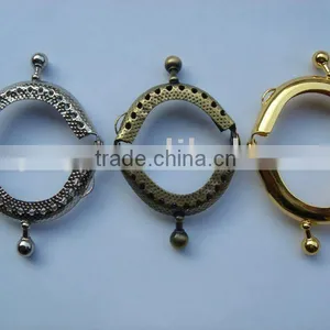 Metal Coin Purse Frame With Sewing Holes thumbnail-1