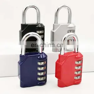 Promotional Travel Luggage Padlock Gym Lock 4 Digital Combination Lockers For Gym Padlock thumbnail-1