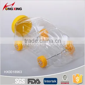 Small Cute Clear Plastic Bottles in Toy Shaped for Candy thumbnail-2