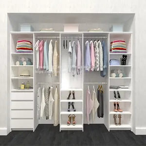 Big Armoire Wood Built-in Wardrobe thumbnail-1