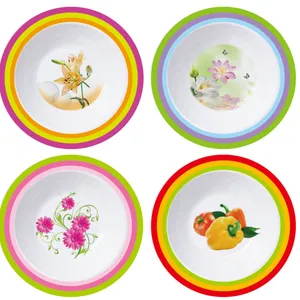 Melamine Tableware Factory Supplier Plate Bowl Serving Try thumbnail-1