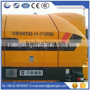 China Small Size Aggregate Output 20m3 per Hour Concrete Pump Manufacturer thumbnail-3