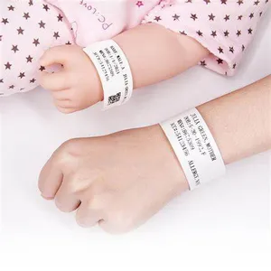Direct Thermal Wristband for Hospital Patients Band Clinic Wristband - Waterproof ID Band With CE Certificate, Bulk Customizable thumbnail-5
