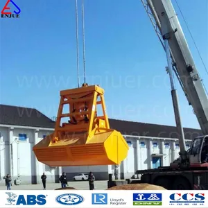 Crane Clamshell Bucket Remote Control Grab Remotel Grab Used Wireless Remote Control Grab for Sale thumbnail-3