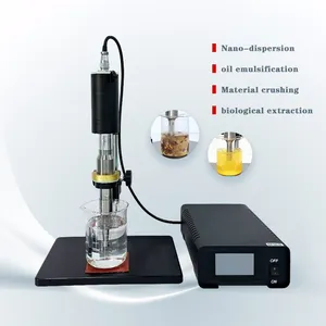1500w Laboratory Grade Ultrasonic Homogenizer Perfume Processing Fan Cooling for Comestic Emulsification thumbnail-1