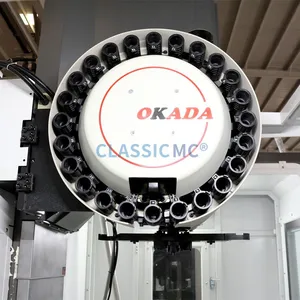 VMC855 CNC Turret Milling Machine 5 Axis Metal Processing Vertical Machining Center thumbnail-5