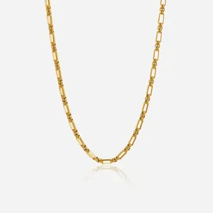 REACH Compliant Stainless Steel Necklace - 0.5 Micron TiN Layer For Longevity thumbnail-2
