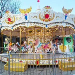 Amusement Park Rides Merry Go Round 24 Seats Carousel for Sale thumbnail-1