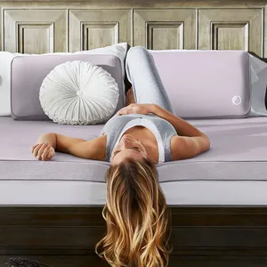 Lavender Memory Foam Mattress Topper thumbnail-1
