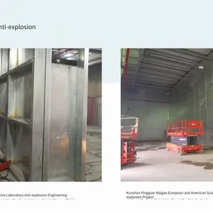 Suyun Industry Explosion-proof Wall, Lightweight Explosion-venting Wall, Fiber Cement Board, Undertake Construction, Labor and Materials Included, Professional System thumbnail-2