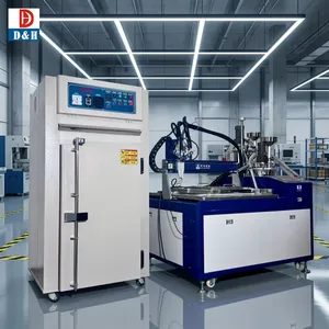 3D Dome Stickers Ab Epoxy Dispenser Epoxy Resin Doming Machine With Curing Oven System thumbnail-2