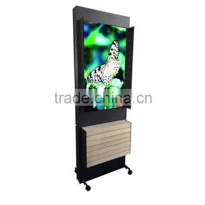 Good Prices Display Rack For Magazines And Books Pop Floor Lcd Display thumbnail-5