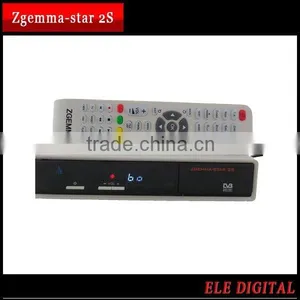 New Arrival !!! Dvb-s2+s2 tv Satellite Receiver Zgemma-star 2S Two Tuner Linux OS Smart Box Zgemma-star 2S thumbnail-1