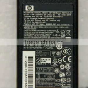 90W Laptop Adapter 19V 4.74A 7.4mm 5.0mm Connector FOR hp Pavilion DV3 Notebook Adapter thumbnail-5