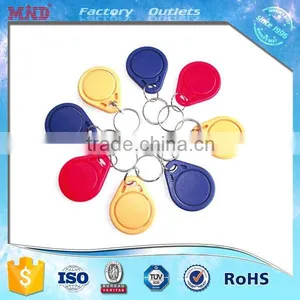 MDK87 Waterproof UID Printed Em4100 Tk4100 Rfid Key Fob thumbnail-1
