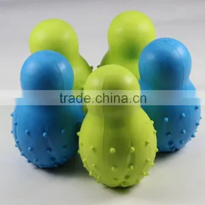 Dog Supplies Pet Products Rubber Dog Chew Bowling Ball Pet Toy thumbnail-6