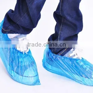 Hubei Disposable Waterproof Protection Plastic PE Shoes Cover thumbnail-1