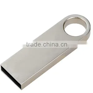 Golden Silver Slim Custom 2gb Metal Usb Pen Drive Giveaway Gift Usb Flash Drive thumbnail-3