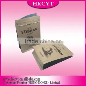 Wholesale Plain Craft Zipper Self Adhesive Kraft Paper Bags Lined Aluminum Foil thumbnail-1