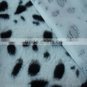 Hot Selling Dull Cow Print Plush Clothing Fabric thumbnail-4