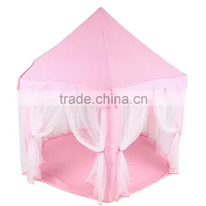 Children Hexagonal Princess Campaign Chinese Best Waterproof Family Canvas Cabin Wholesale Tents thumbnail-2