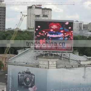 Advertising LED Screen on Building Top P25 thumbnail-1