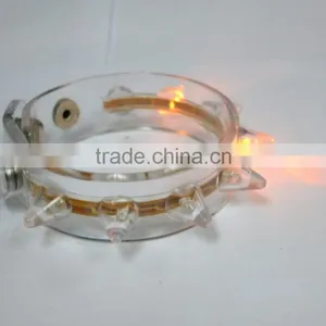 2017 Light-Up Flashing Bracelets Led Bracelet Led Silicone Bracelet thumbnail-4