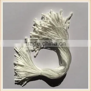 High Quality White Polyester Thread String Tag Plastic thumbnail-6