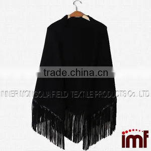 Wholesale Tassel Fringe Shawl thumbnail-2