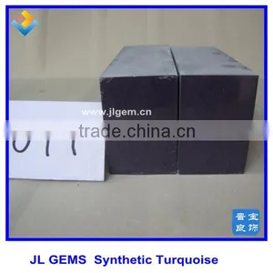 Synthetic Big Block Compressed Turquoise Raw Material thumbnail-1