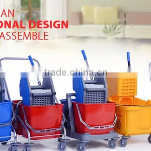 Hotel Bucket Cleaning Trolley thumbnail-2