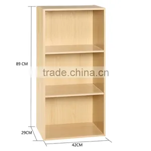 Modern Wood Shop Display Book Racks/ Library Bookshelf (SZ-FCB379) thumbnail-5