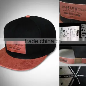 6-Panel Hat,embossed Logo Patch, Metal Buckle Leather Strap, Top Quality Snapback Cap thumbnail-1