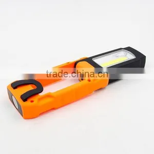 Bright COB Working Flashlight With Magnet And Hook Powered by AAA Battery thumbnail-3