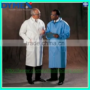 Clean Room Disposable Lab Coat With Elastic Cuff thumbnail-2