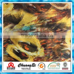 2016 Digital Fabric Textile 100% Polyester Silk Chiffon Printed Fabric Wholesale Quality Choice thumbnail-1
