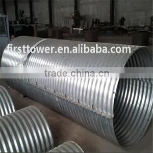 Large Diameter Thick Wall Culvert Pipe Used for Road Highway Construction thumbnail-1